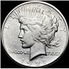 1921 Silver Peace Dollar NEARLY UNCIRCULATED