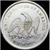 Image 2 : 1839 Seated Liberty Half Dollar w/ Drapery  CLOSELY UNCIRCULATED