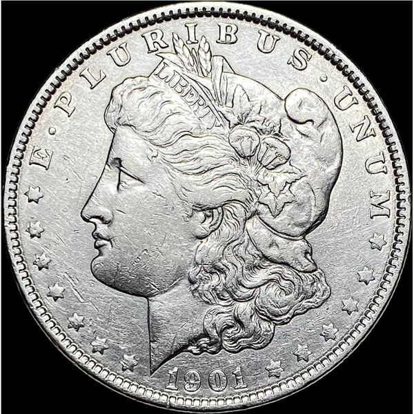 1901 Silver Morgan Dollar CLOSELY  UNCIRCULATED