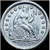 1853 Seated Liberty Silver Dime CHOICE AU