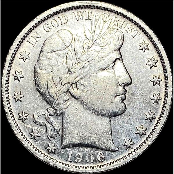 1906-O Barber Half Dollar CLOSELY  UNCIRCULATED