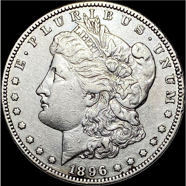 1896-S Silver Morgan Dollar LIGHTLY  CIRCULATED