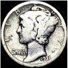 1921 Silver Mercury Dime LIGHTLY CIRCULATED
