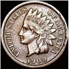 1908-S Indian Head Cent ABOUT UNCIRCULATED