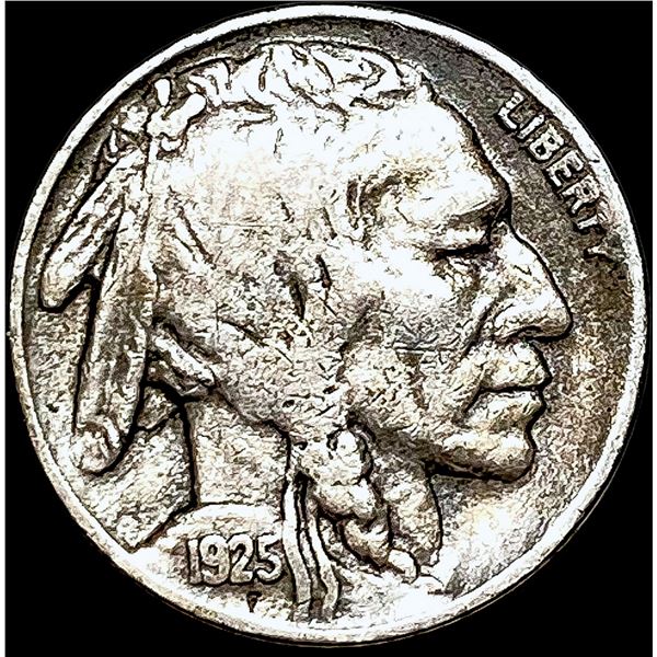 1925-S Buffalo Nickel NEARLY UNCIRCULATED