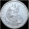 1847-O Seated Liberty Half Dollar CHOICE AU