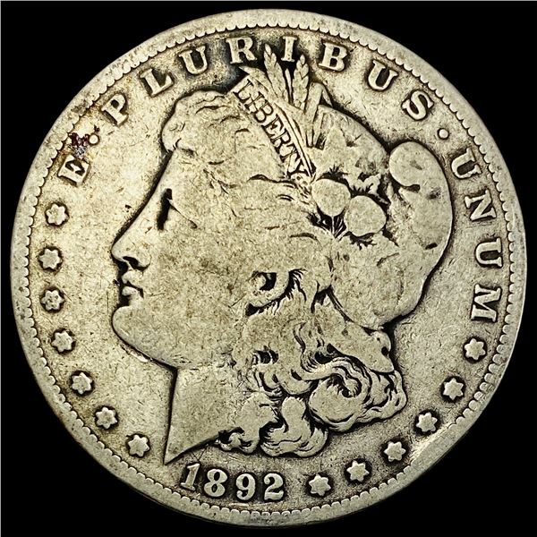 1892-S Silver Morgan Dollar LIGHTLY  CIRCULATED