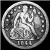 Image 1 : 1844 Seated Liberty Dime LIGHTLY CIRCULATED