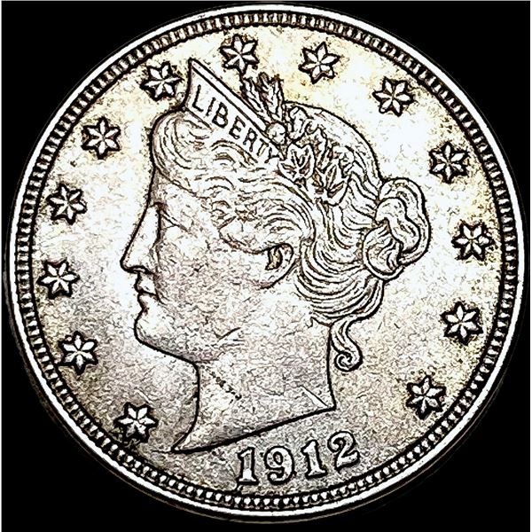 1912-D Liberty Head Nickel CLOSELY  UNCIRCULATED