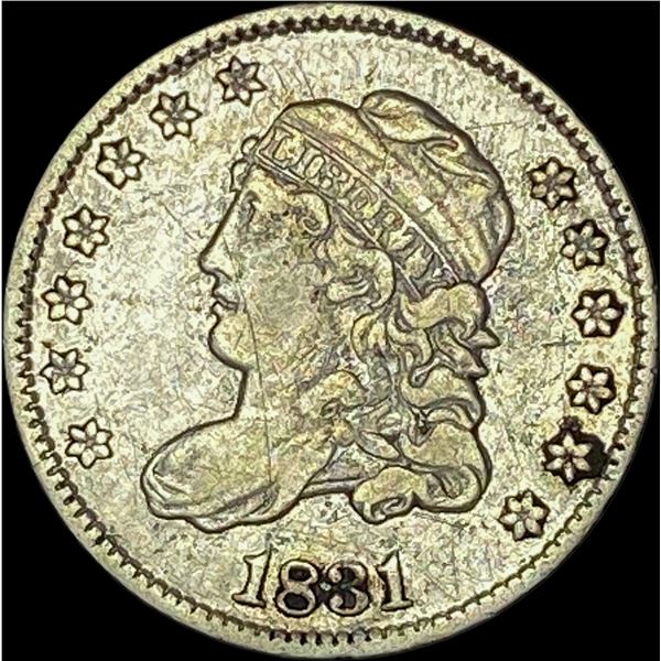 1831 Capped Bust Half Dime NEARLY  UNCIRCULATED
