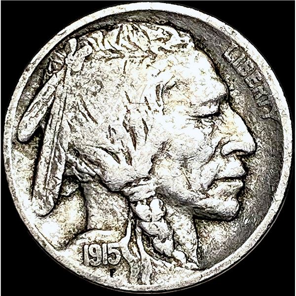 1915-S Buffalo Nickel LIGHTLY CIRCULATED
