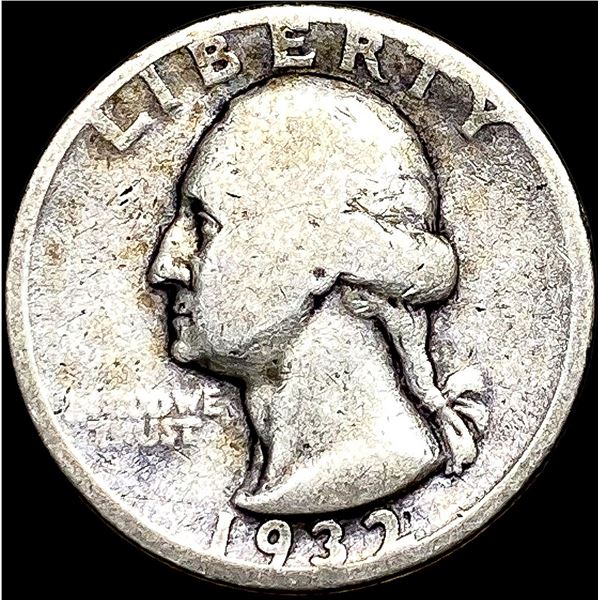 1932-D Silver Washington Quarter LIGHTLY  CIRCULATED
