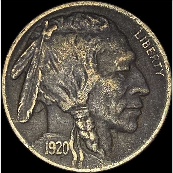 1920-D Buffalo Nickel NEARLY UNCIRCULATED