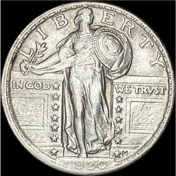 1920 Standing Liberty Quarter CHOICE AU