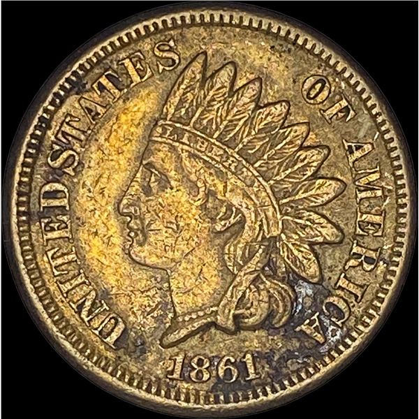 1861 Indian Head Cent CLOSELY UNCIRCULATED