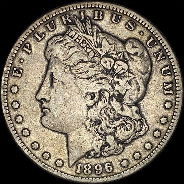1896-S Silver Morgan Dollar LIGHTLY  CIRCULATED