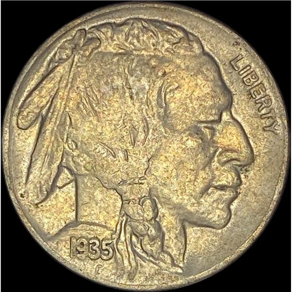 1935-D Buffalo Nickel CHOICE AU