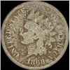 Image 1 : 1868 Indian Head Cent NICELY CIRCULATED