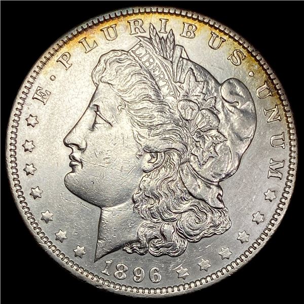 1896-O Silver Morgan Dollar CHOICE AU