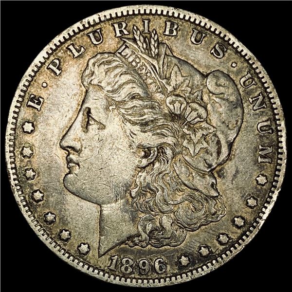 1896-O Silver Morgan Dollar NEARLY  UNCIRCULATED