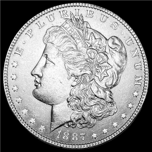 1887 Morgan Silver Dollar CLOSELY  UNCIRCULATED