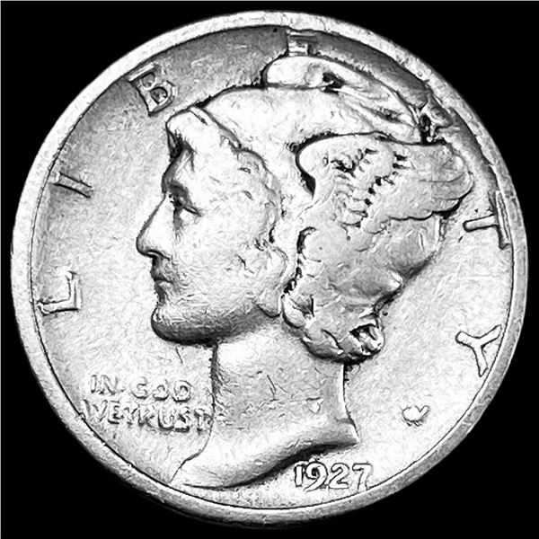 1927-D Mercury Dime LIGHTLY CIRCULATED