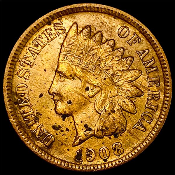 1908-S Indian Head Cent CLOSELY UNCIRCULATED