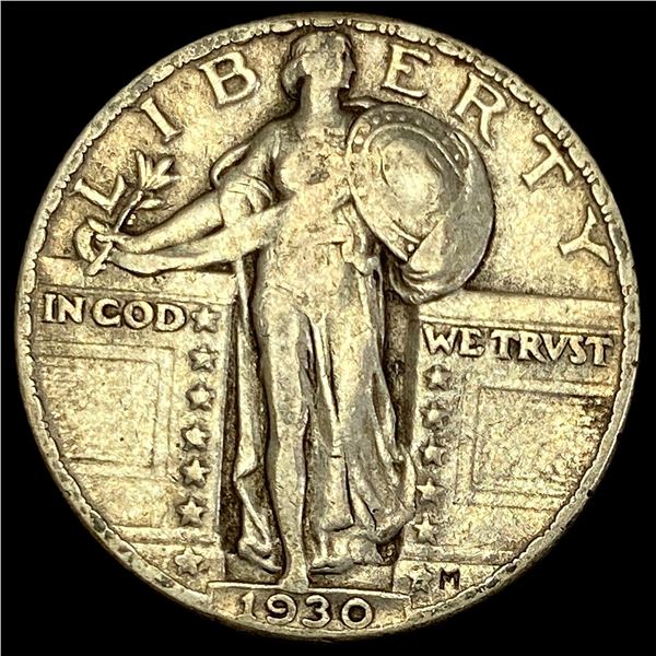 1930 Standing Liberty Quarter NEARLY  UNCIRCULATED