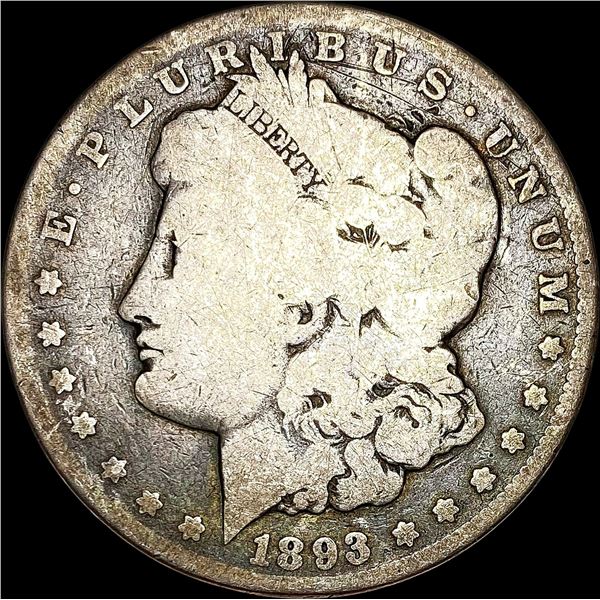 1893-CC Silver Morgan Dollar NICELY  CIRCULATED