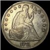 Image 1 : 1871 Silver Seated Liberty Dollar HIGH GRADE