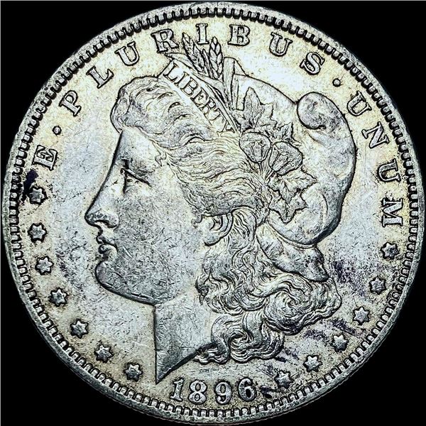 1896-O Silver Morgan Dollar CHOICE AU