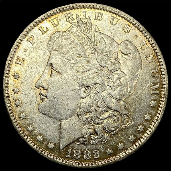 1882-O Strong Morgan Silver Dollar CHOICE AU