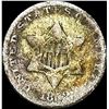 1852 Silver Three-Cent Piece NICELY  CIRCULATED