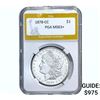 Image 1 : 1878-CC Morgan Silver Dollar PGA MS63+