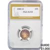 1900-O Barber Dime PGA AU58