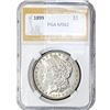 Image 1 : 1899 Morgan Silver Dollar PGA MS62