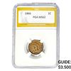 1866 Indian Head Cent PGA MS62