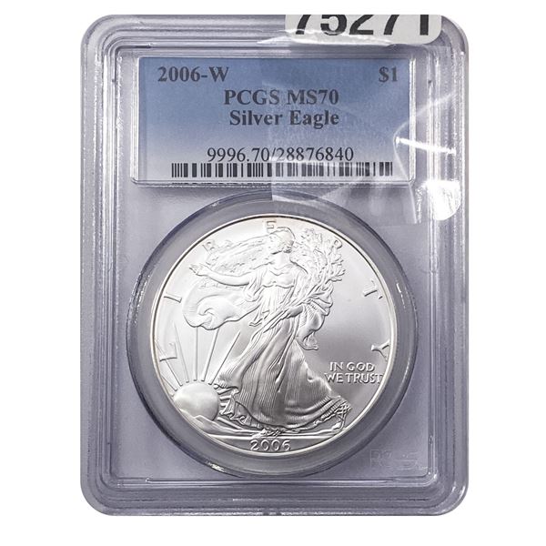 2006-W Walking Liberty Dollar PCGS MS70