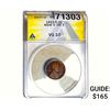1922-D Wheat Cent ANACS VG10 Weak D