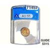 1931-S Wheat Cent ANACS AU55