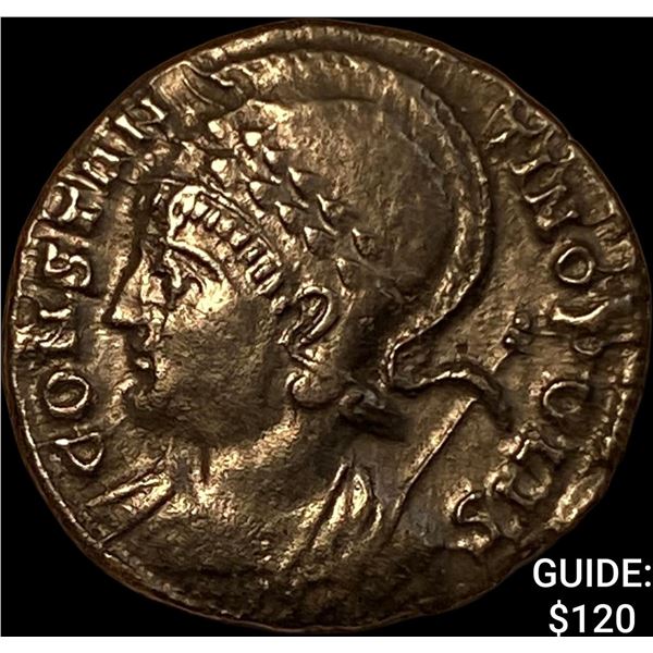 Roman Constantinian 330-340 AD Bi Nummus UNCIRCULATED