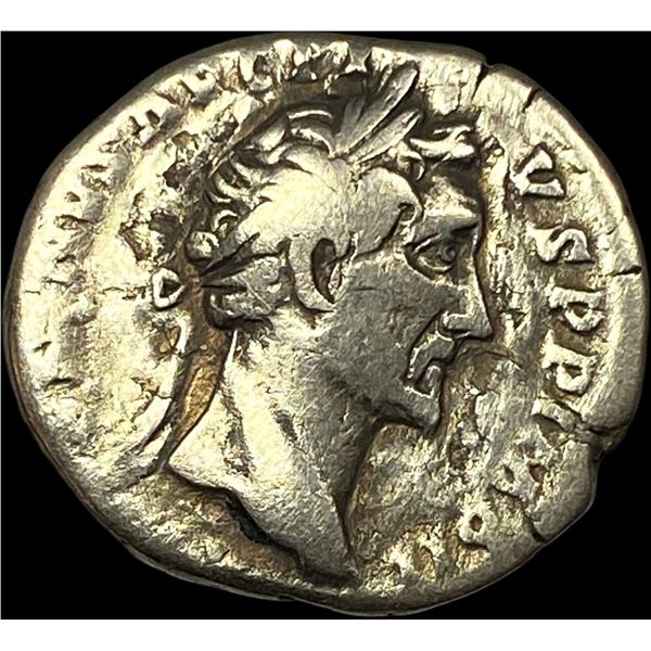 Roman Ant. Pius 138-161 AD Silver Denarius NEARLY UNCIRCULATED