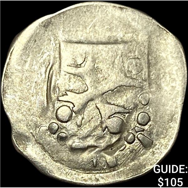 1250-1300 Germany Silver Hand Heller NEARLY UNCIRCULATED