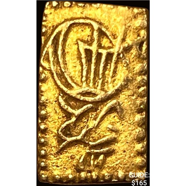 1832-1858 Japan Gold 2 Shu .052 AGW CLOSELY UNCIRCULATED