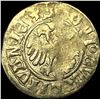 Image 2 : 1500's-1600's Lithuania Silver Grosz CLOSELY UNCIRCULATED