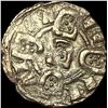 1261-1325 Portugal Crusades Dinis I Silver Dinero NEARLY UNCIRCULATED
