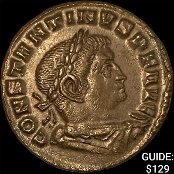Roman Constantine I 307-337 AD BI Nummus UNCIRCULATED
