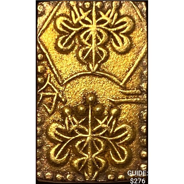 1868-1869 Japan Gold 2 Bu .048 AGW CLOSELY UNCIRCULATED