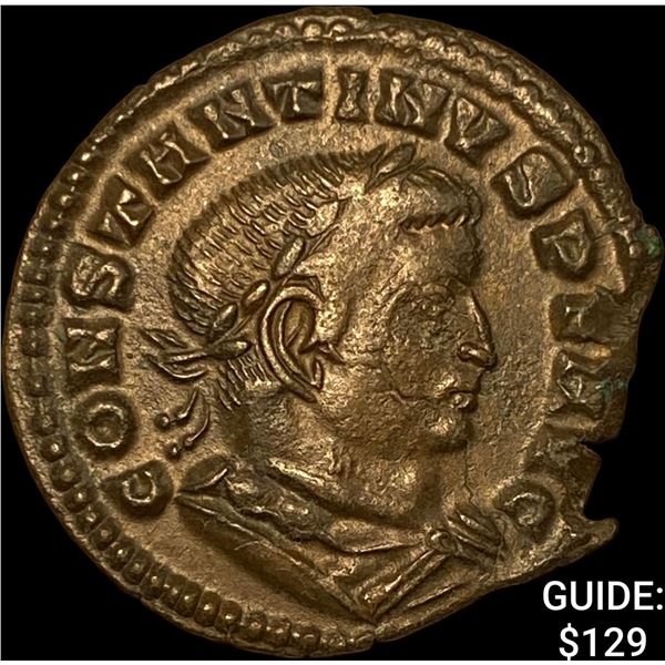 Roman Constantine I 307-337 AD BI Nummus UNCIRCULATED