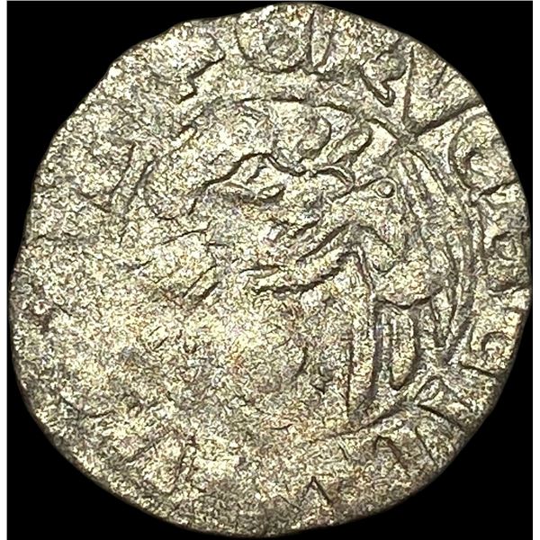 14th-15th Cent. Venetian Republic Silver Tornesello NEARLY UNCIRCULATED